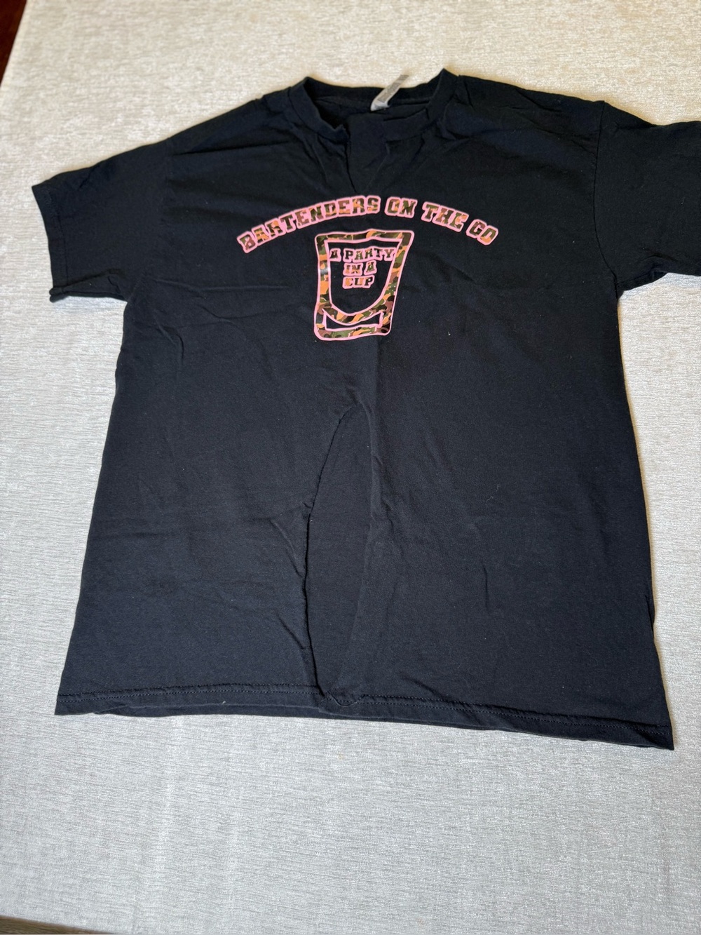 Black Graphic Tee - Bartenders On The Go